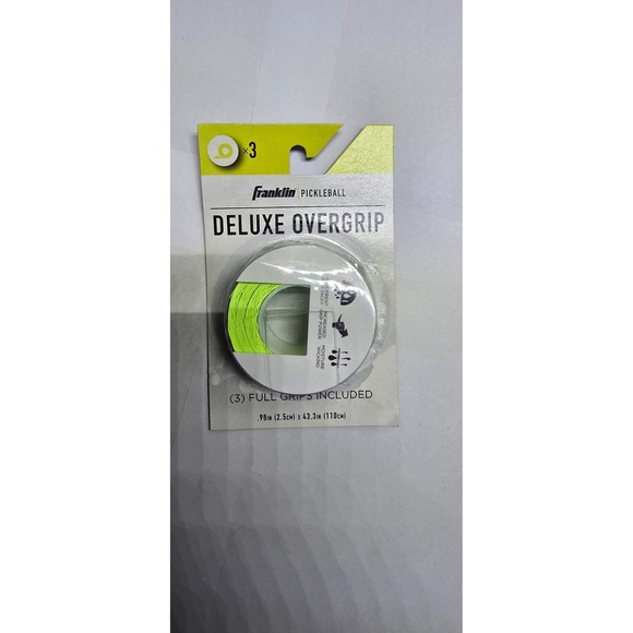 Franklin Pickleball Other - Franklin Pickleball Deluxe Overgrip NEON GREEN (Optic)